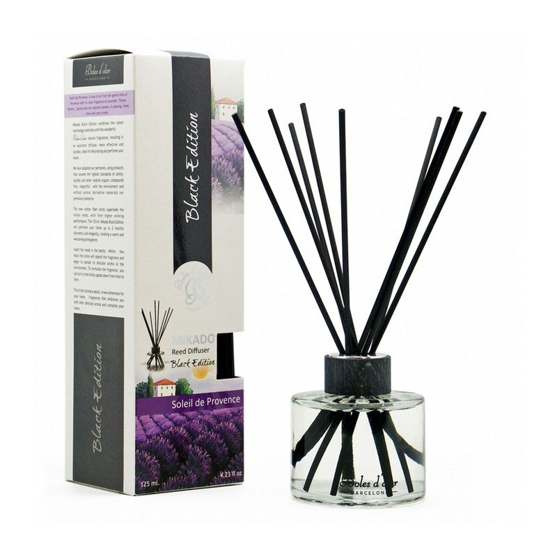 Mikado Black Edition Soleil de Provence - Dame Jabón